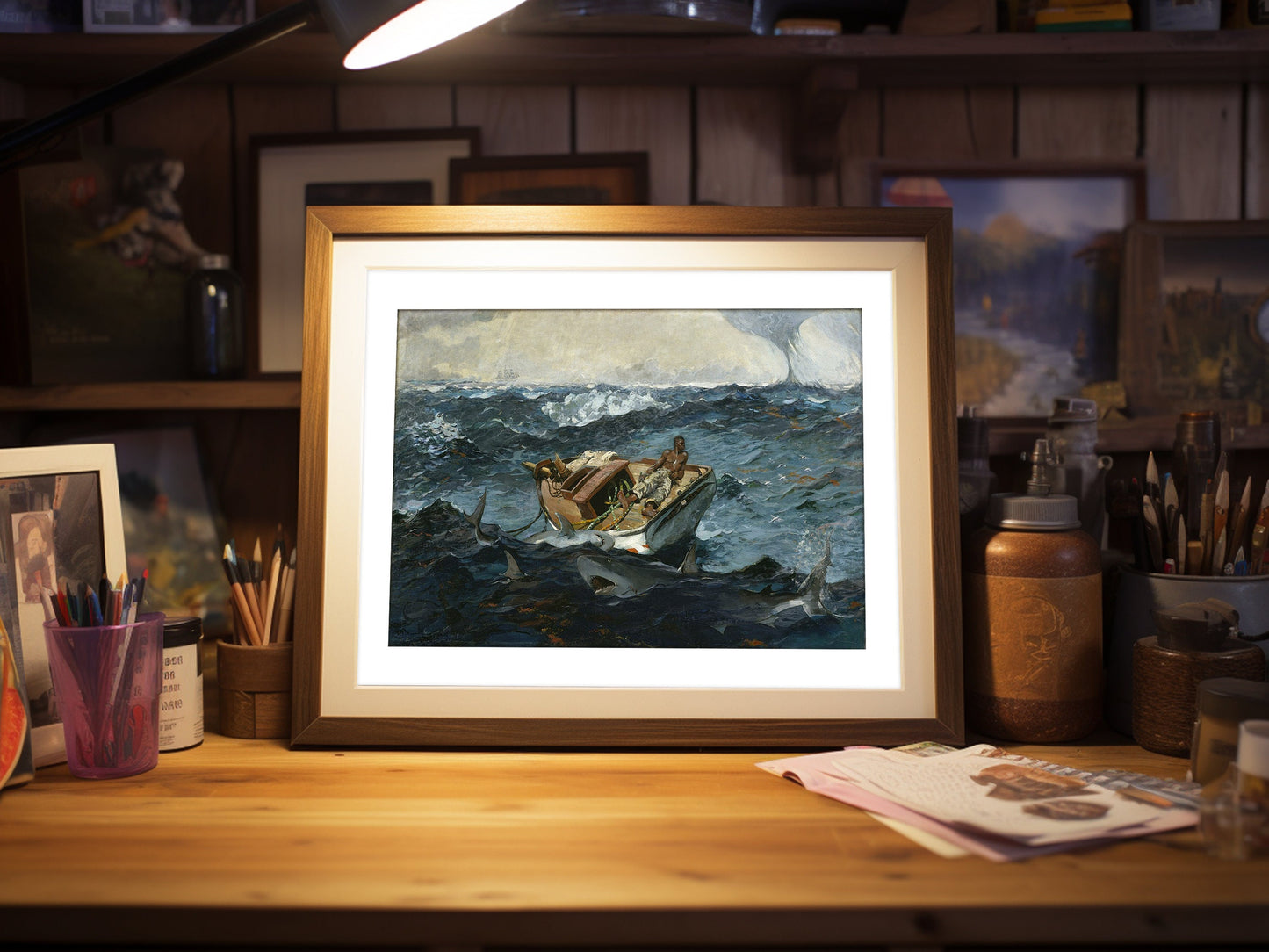 The Gulf Stream Fine Art Print - Winslow Homer Reproduction