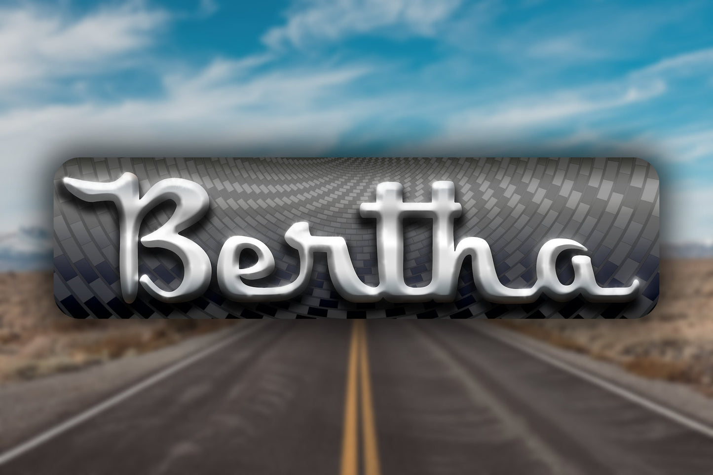 Bertha Grateful Dead Waterproof Vinyl Sticker Decal Lyric Art