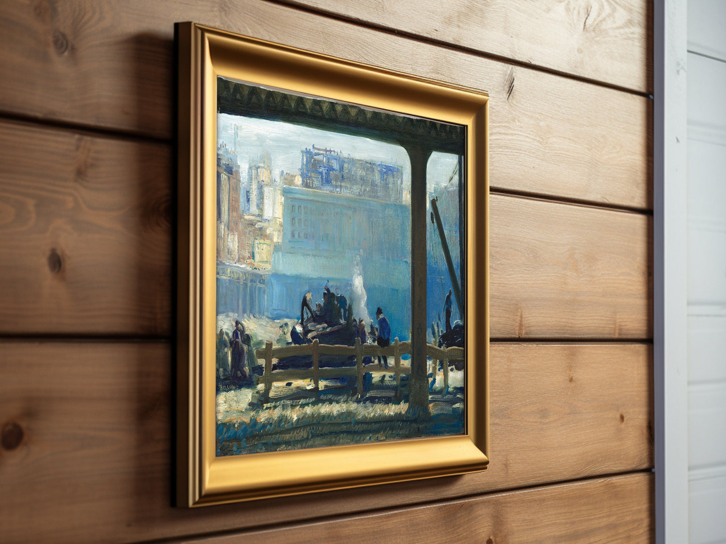 Blue Morning Fine Art Print - George Bellows Reproduction