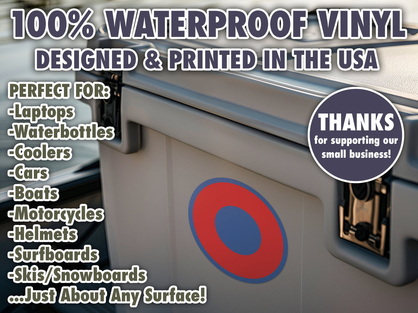 Doughnut Waterproof Vinyl Sticker Decal Phish Lyric Art