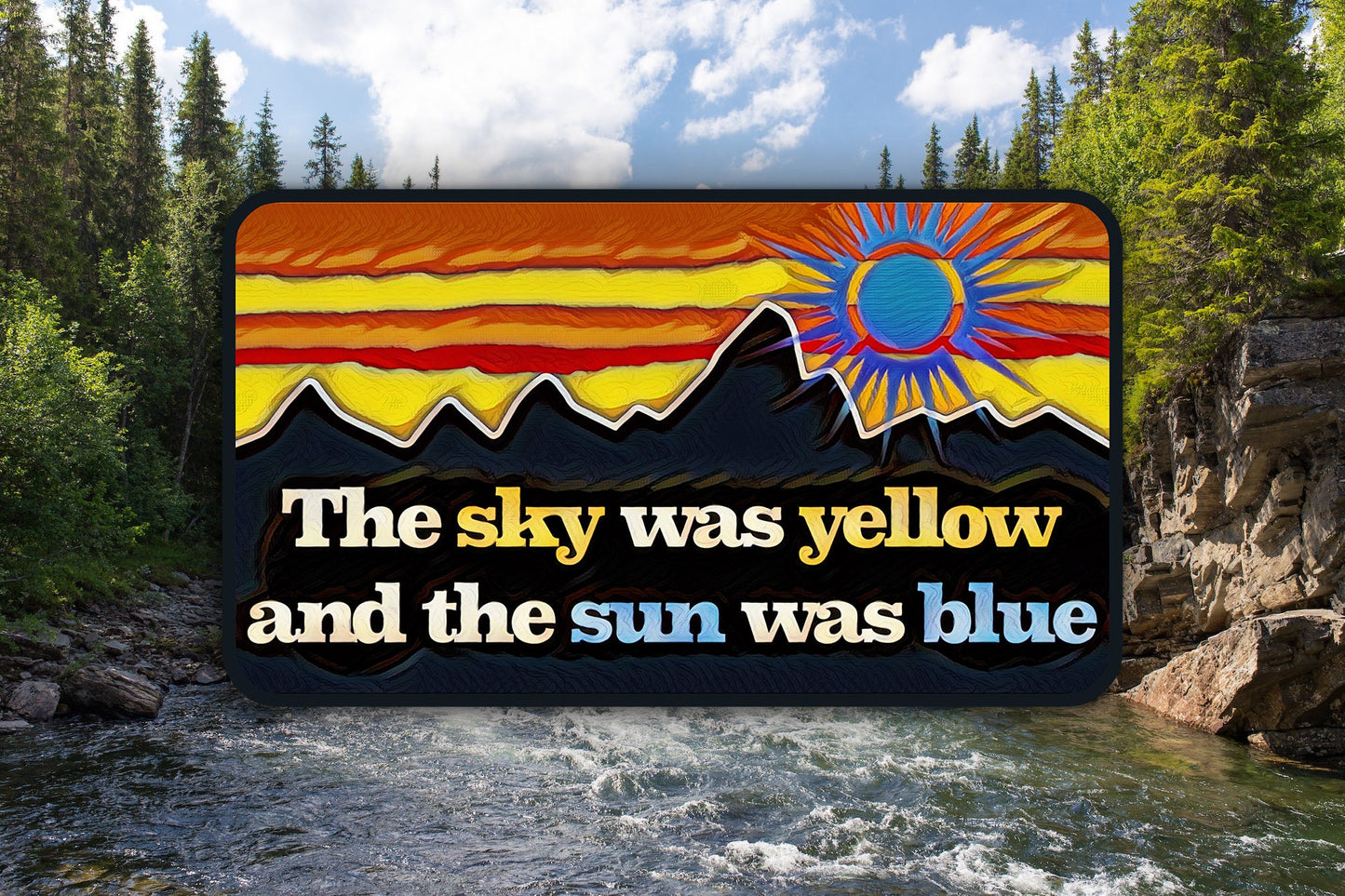 Scarlet Begonias Waterproof Vinyl Sticker Decal Grateful Dead Lyric Art