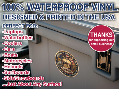 Founding Fathers Sticker Decal Waterproof Vinyl Art