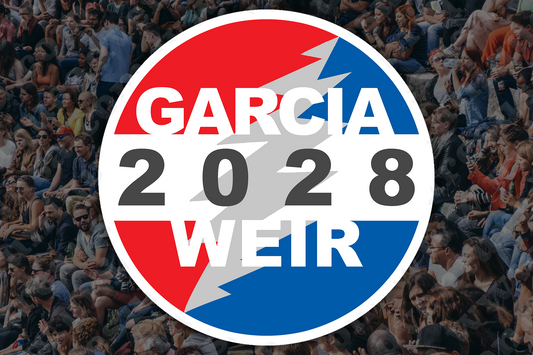 Garcia Weir 2028 Waterproof Vinyl Sticker Decal Grateful Dead Lyric Art