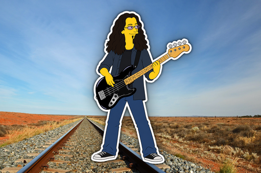 Geddy Lee Springfield Waterproof Vinyl Sticker Decal Rush Lyric Art