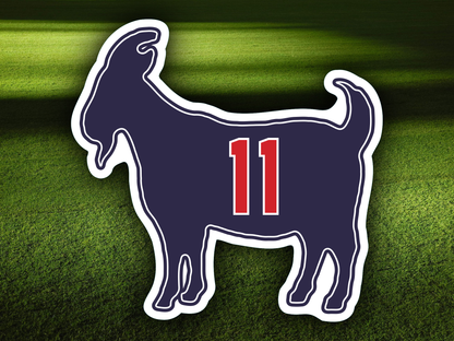 Jose Ramirez Goat 11 Indians Waterproof Vinyl Sticker Decal Art (Copy)