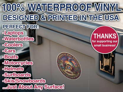Grateful Fathers Dead Sticker Decal Waterproof Vinyl Art