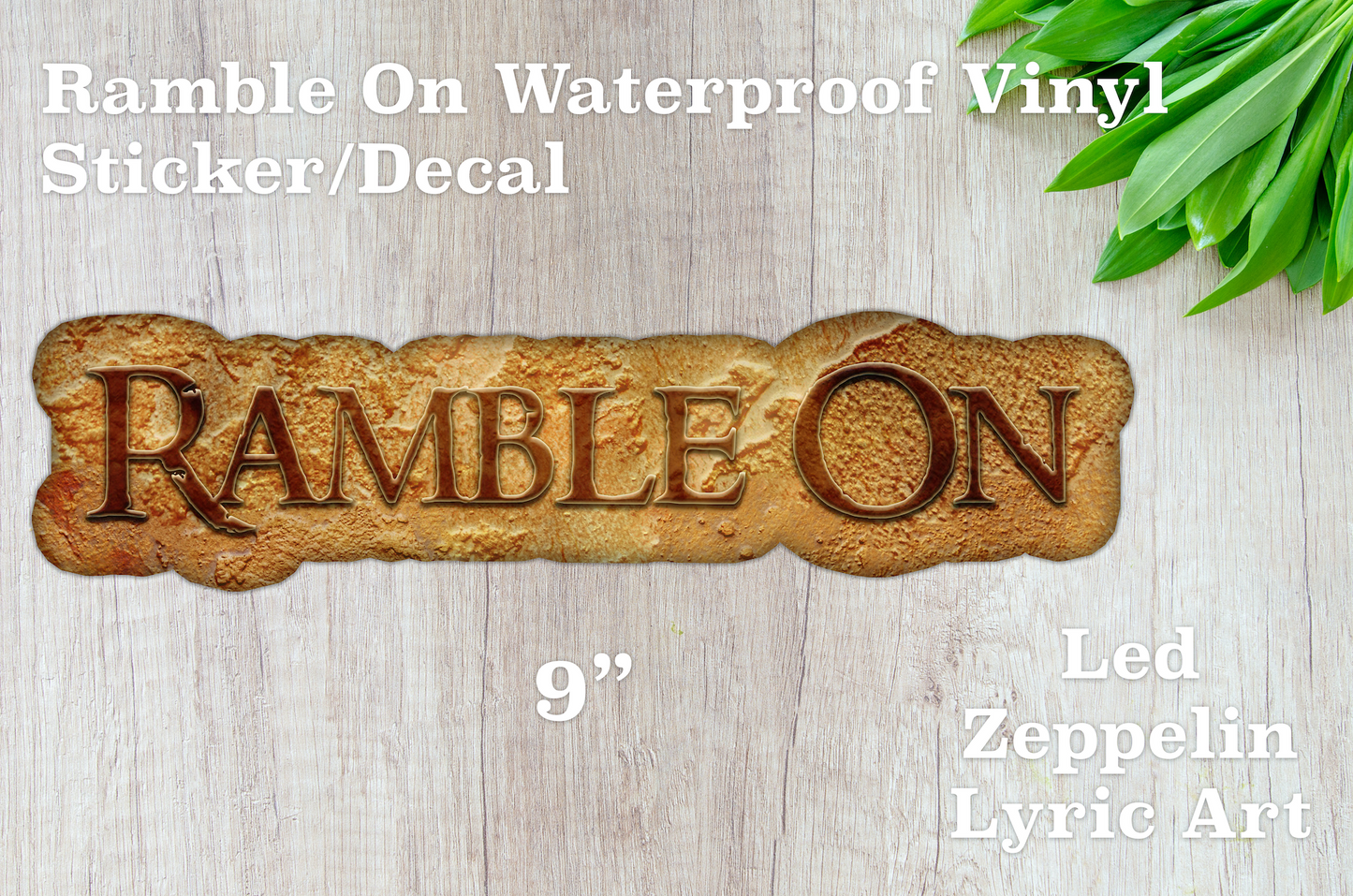 Led Zeppelin Sticker Pack Waterproof Vinyl Decal Art