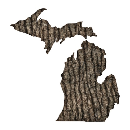 Michigan Tree Bark Waterproof Vinyl Car Sticker Decal Art