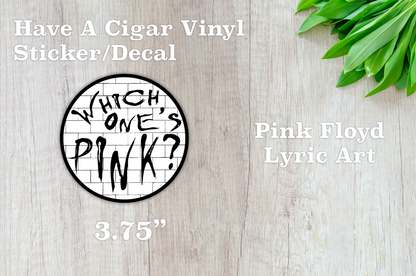 Pink Floyd Sticker Pack Waterproof Vinyl Decal Art