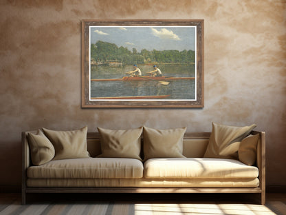 The Biglin Brothers Racing Fine Art Print - Thomas Eakins Reproduction