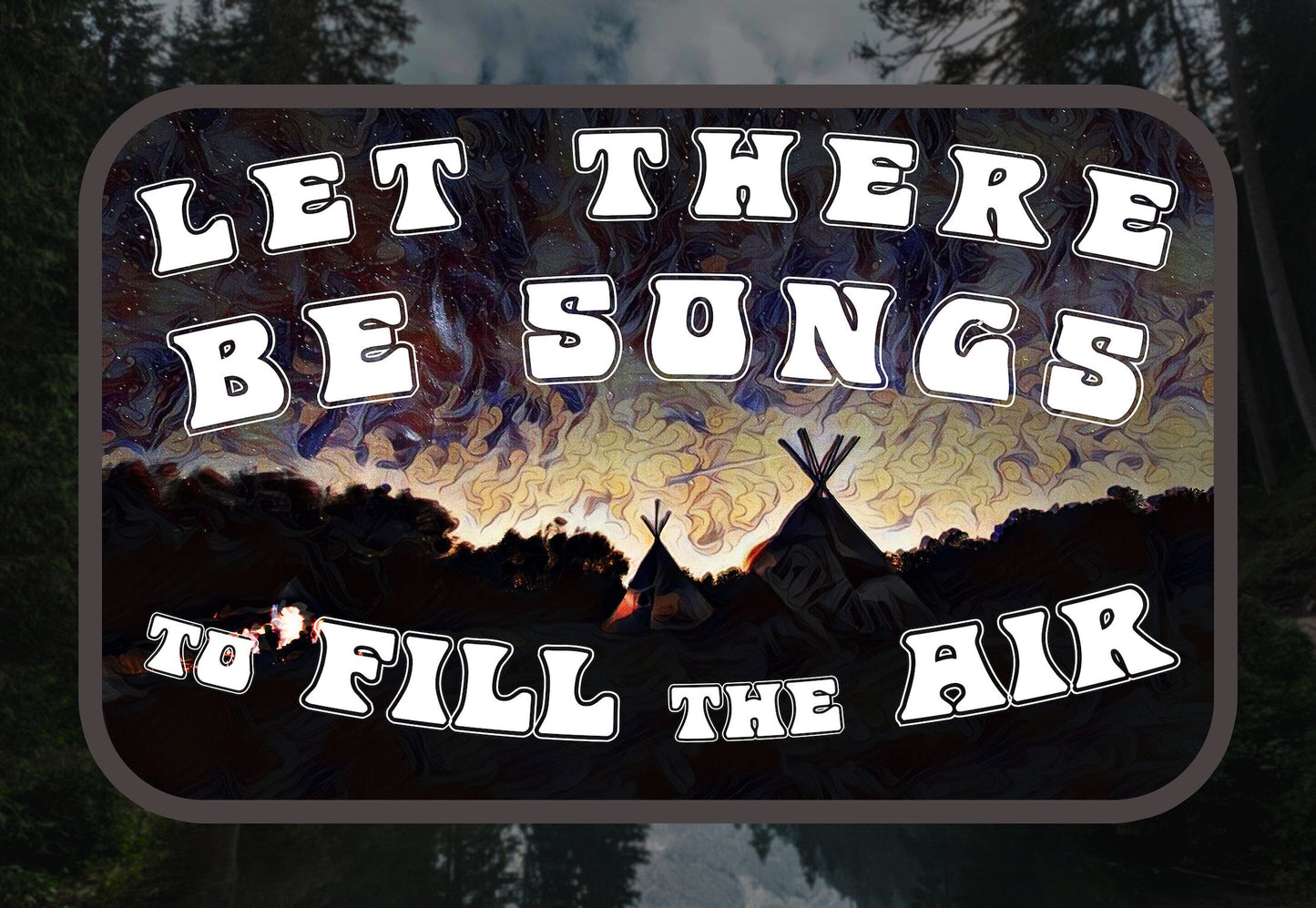 Ripple Waterproof Vinyl Sticker Decal Grateful Dead Lyric Art
