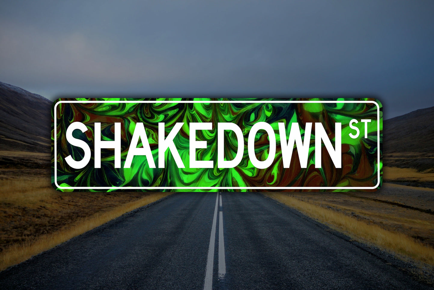 Shakedown Street Waterproof Vinyl Sticker Decal Grateful Dead Lyric Art