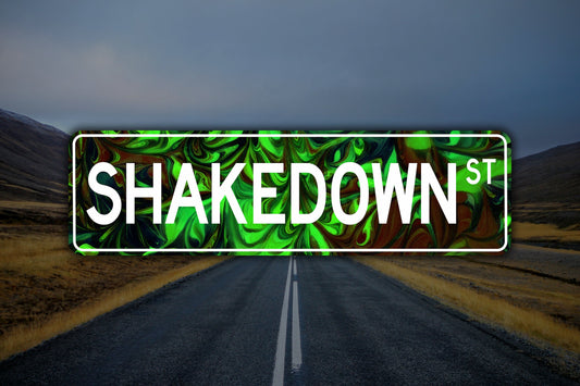 Shakedown Street Waterproof Vinyl Sticker Decal Grateful Dead Lyric Art