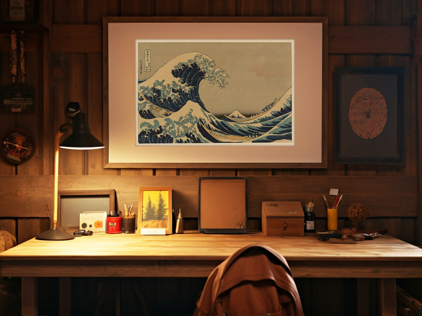 The Great Wave off Kanagawa - Hokusai Art Print (Kanagawa oki nami ura)