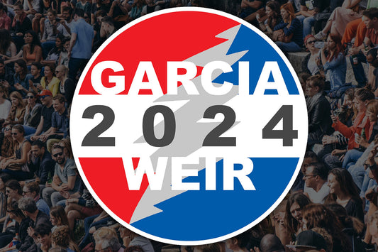 Garcia Weir 2024 Waterproof Vinyl Sticker Decal Grateful Dead Lyric Art