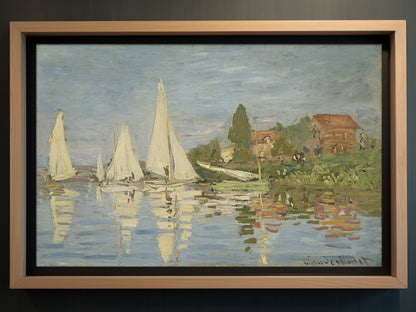 Regattas at Argenteuil - Claude Monet Art Print