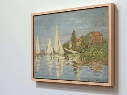 Regattas at Argenteuil - Claude Monet Art Print