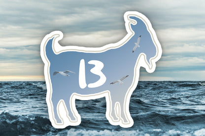 Taylor Swift Travis Kelce Goat Combo Waterproof Vinyl Sticker Decal Art