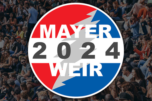 Mayer Weir 2024 Waterproof Vinyl Sticker Decal Grateful Dead Lyric Art
