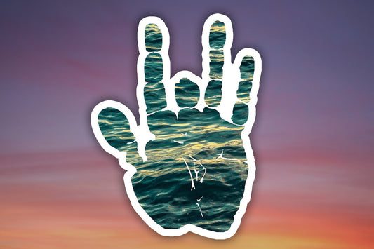 Jerry Garcia Water Hand Waterproof Vinyl Sticker Decal Grateful Dead Art Jerry Garcia Sticker