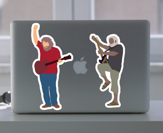 Garcia Weir Tracing Waterproof Vinyl Sticker Decal Grateful Dead Lyric Art