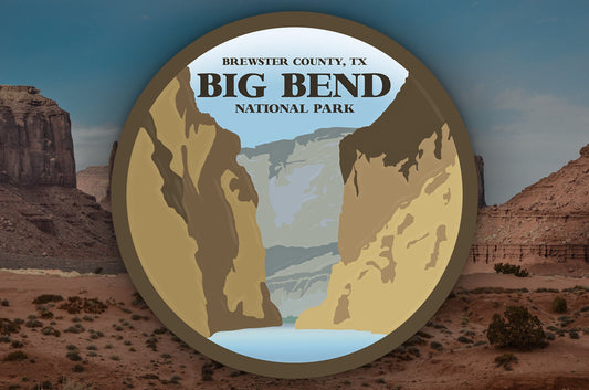 Big Bend National Park Sticker Decal Waterproof Vinyl Art