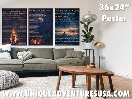 Terrapin Station Medley 3 Posters Grateful Dead Lyric Art