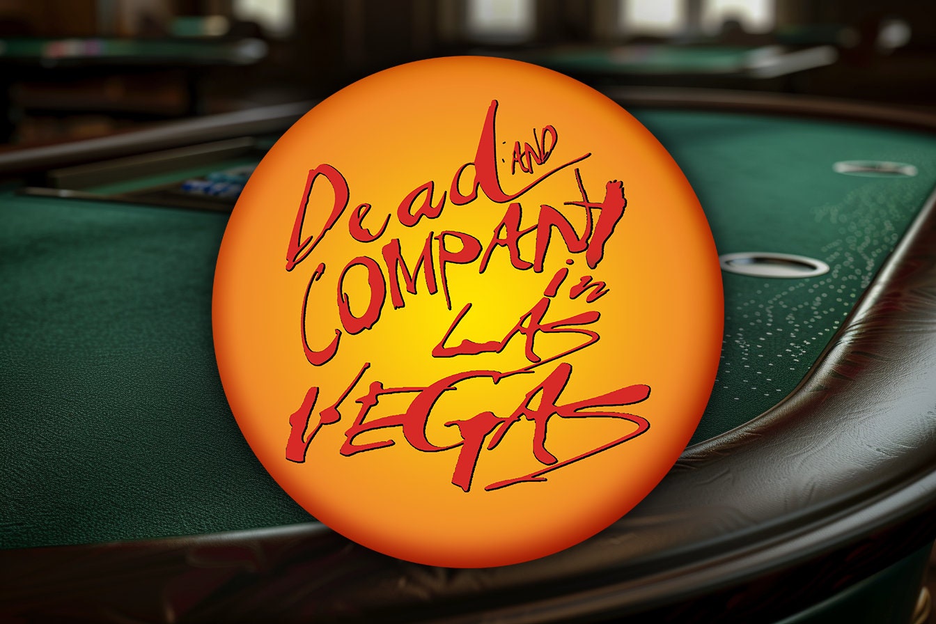 Dead in Las Vegas Waterproof Vinyl Sticker Decal Grateful Dead