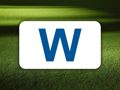 Cubs W Flag Sticker Decal Waterproof Vinyl