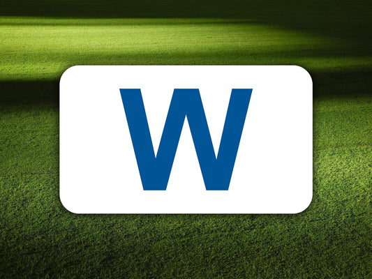 Cubs W Flag Sticker Decal Waterproof Vinyl