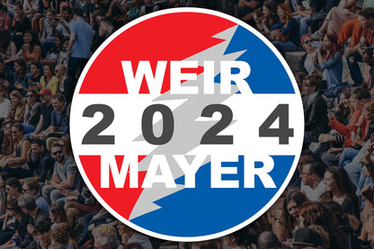 Weir Mayer 2024 Waterproof Vinyl Sticker Decal Grateful Dead Lyric Art